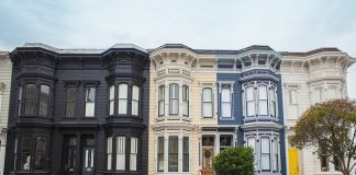 Ładna elewacja domu